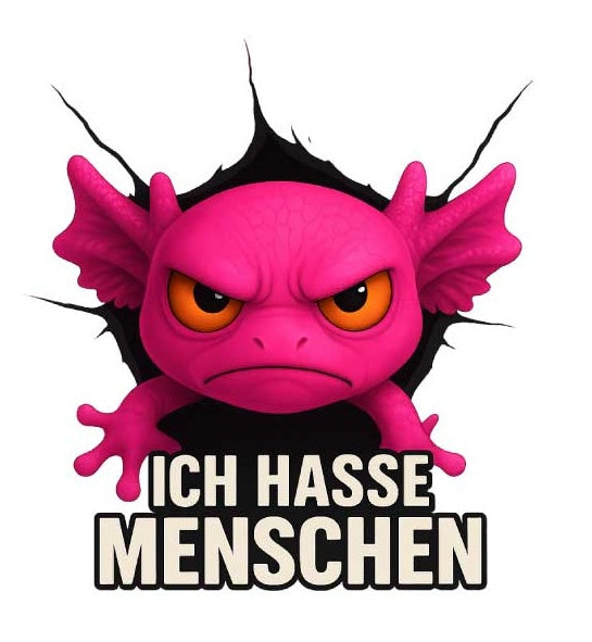 Motiv " Axolotl Pinkylottel IHM " ArtNr.: AAA